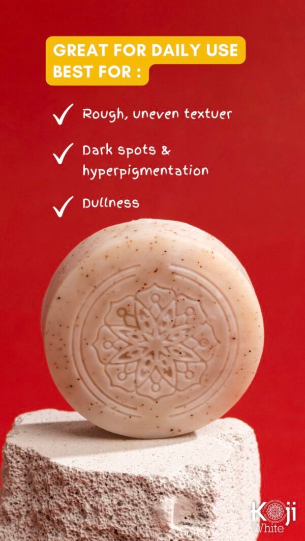 Koji White Bump Scrub Soap - Image 3