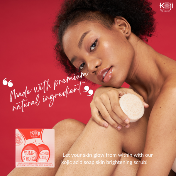Koji White Bump Scrub Soap - Image 2