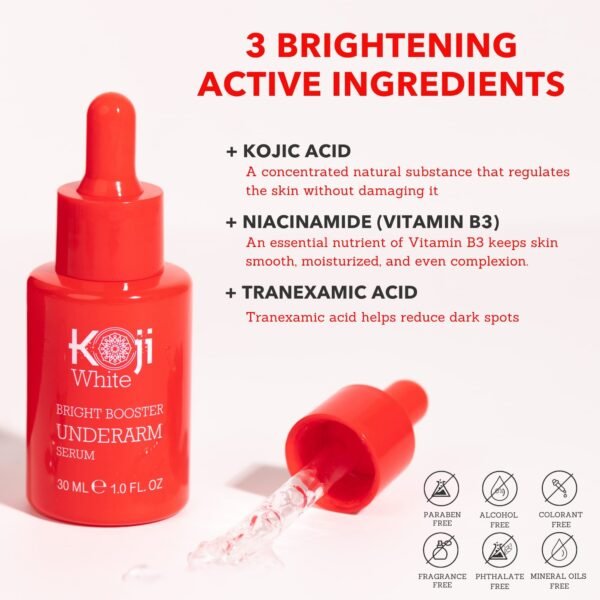 Koji White Brightening Underarm Bright Booster Serum - Image 2