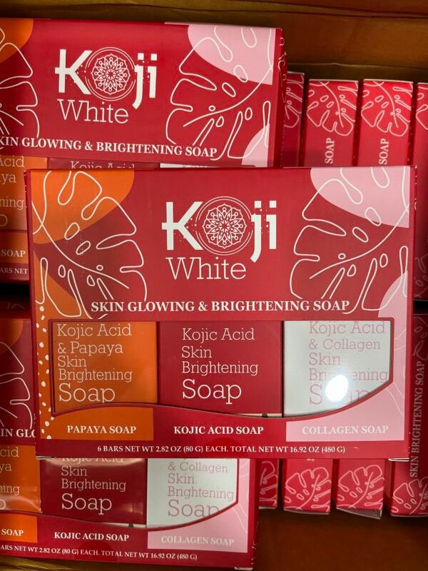Koji White X3 Brightening Soap Set - Image 2
