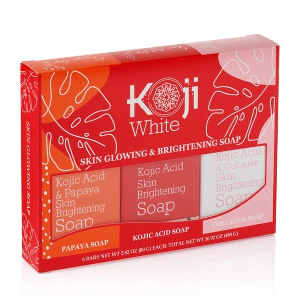 Koji White X3 Brightening Soap Set