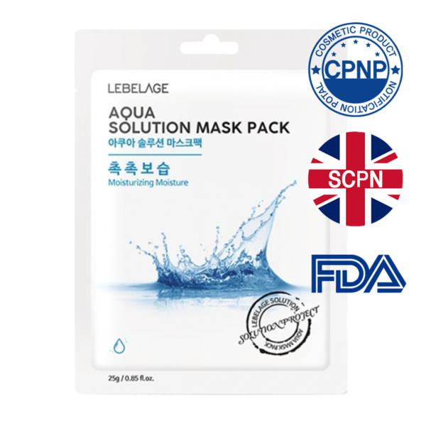 Lebelage Aqua Solution Sheet Mask x 10pcs