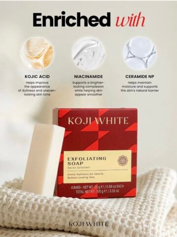 Koji White Exfoliating Soap